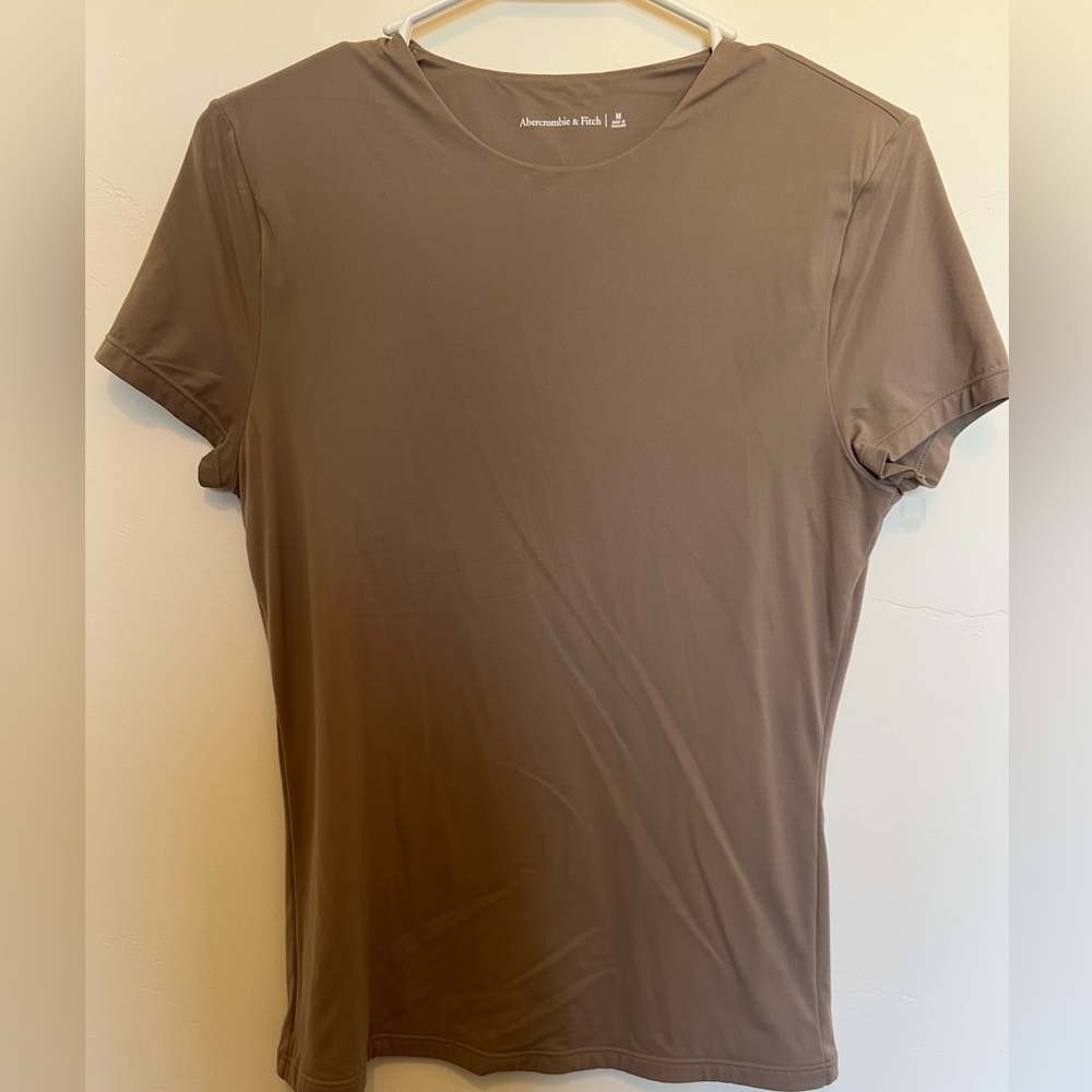Abercrombie & Fitch Brown T-Shirt